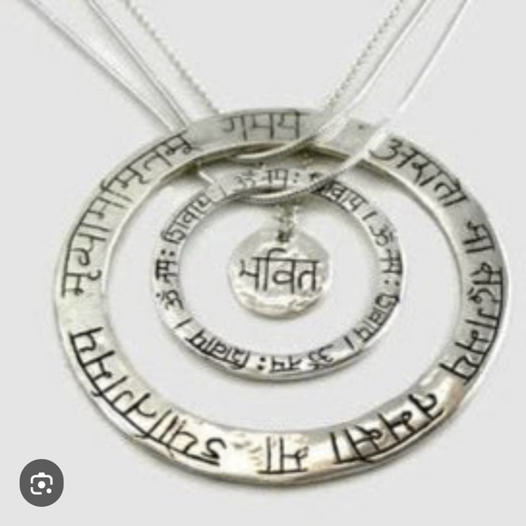 Sonja Picard mantra necklace set - Picture 1 of 9